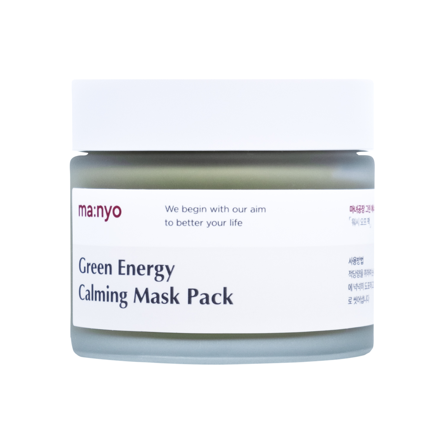 Маска для лица Green energy calming mask pack (MA:NYO)