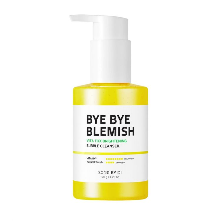 Пенка для умывания vita tox bye bye blemish some by mi