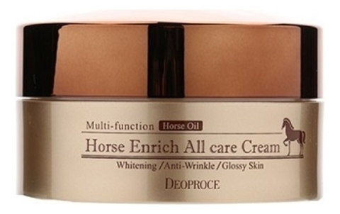 Крем для лица (лошадь) Horse Enrich All Care Cream 100g. (Deoproce)