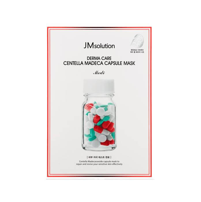 Тканевая маска Derma care centella repair capsule mask(JMsolution)
