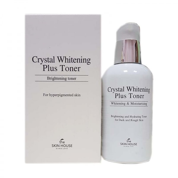 Тонер для лица Crystal Whitening Plus Toner 130ml. (The Skin House)