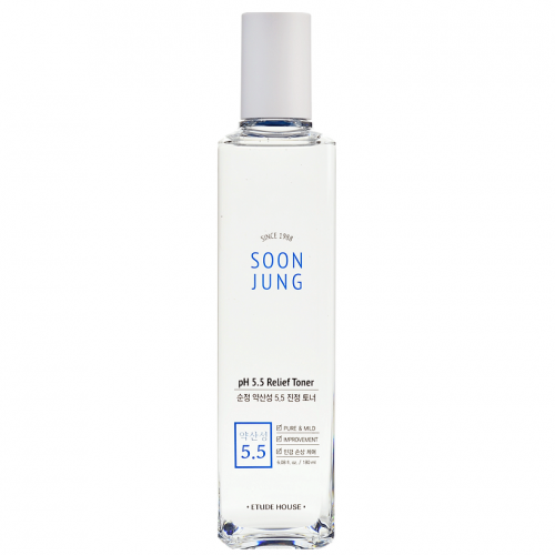 Тонер Soon Jung  ph 5.5 Relief toner(Etude House)