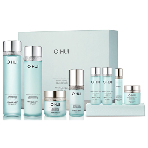 Набор Miracle aqua special set intensive hydration розовый (O HUI)