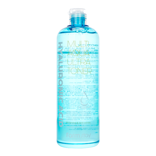 Тонер для лица Hyaluronic acid multi aqua ultra toner (Farm Stay)
