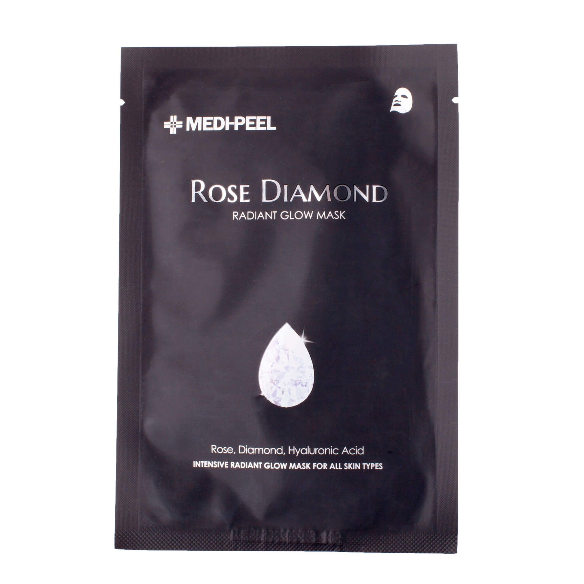 Тканевая маска Rose diamond radiant glow mask (MEDI PEEL)