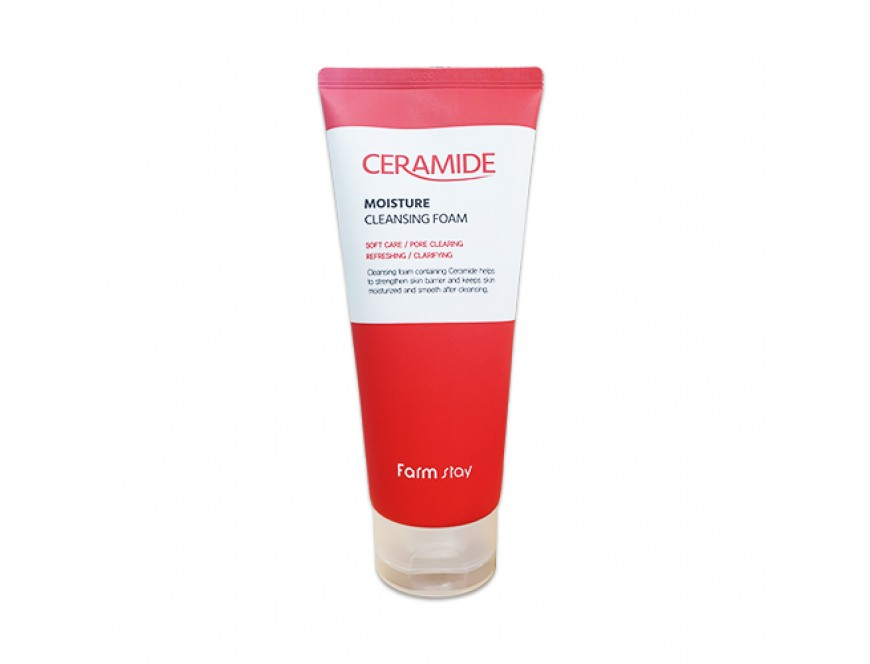 Пенка для умывания Ceramide moisture (Farm Stay)