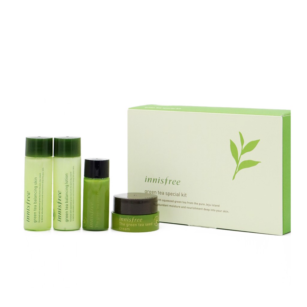 Innisfree green tea. Innisfree Green Tea Special Kit ex 4 items набор увлажняющих миниатюр с зеленым чаем. Innisfree Green Tea Special Kit ex набор. Innisfree мини набор с зеленым чаем. Иннисфри мини набор Грин ти.