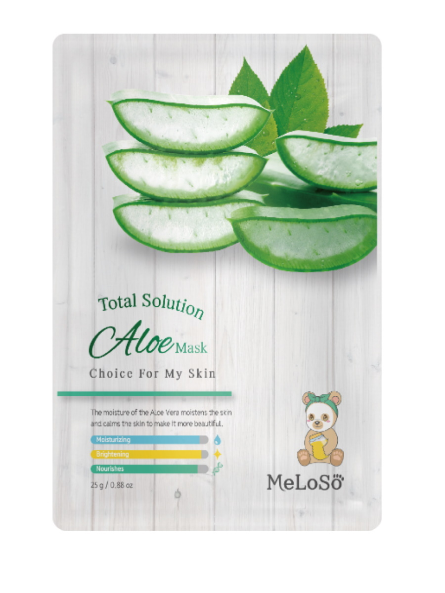 Тканевая маска для Aloe(Meloso)