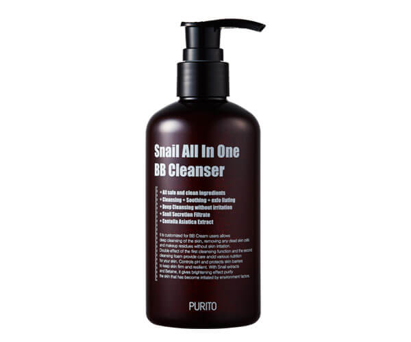Пенка для умывания Snail All in One BB cleanser (Purito)