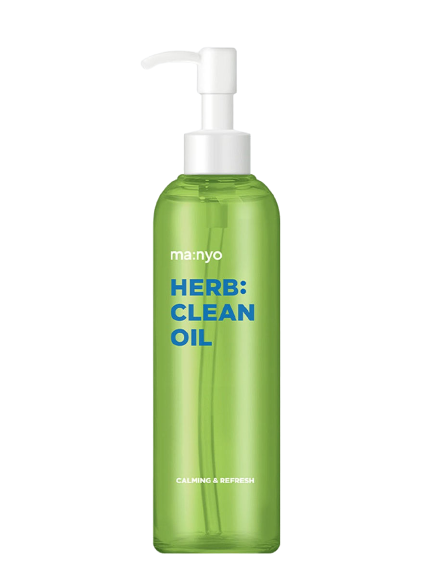 Гидрофильное масло на основе комплекса трав  herb green cleansing oil