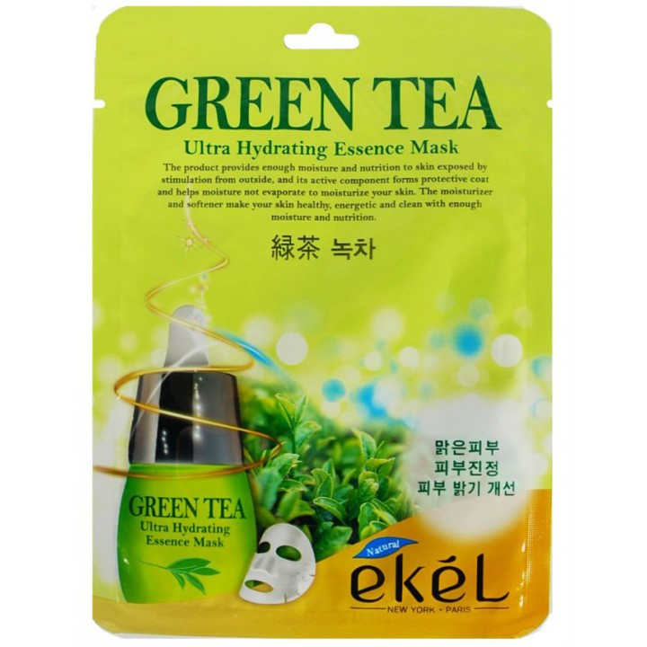 Тканевая маска Green Tea(Ekel)