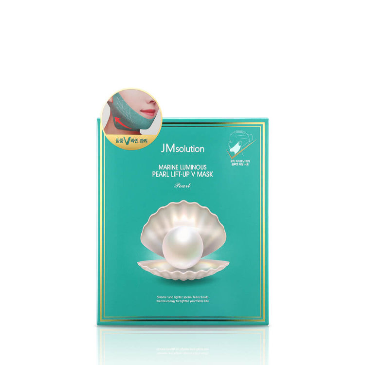 Маска подтягивающая glow luminous pearl lift-up  mask(JMsolution)