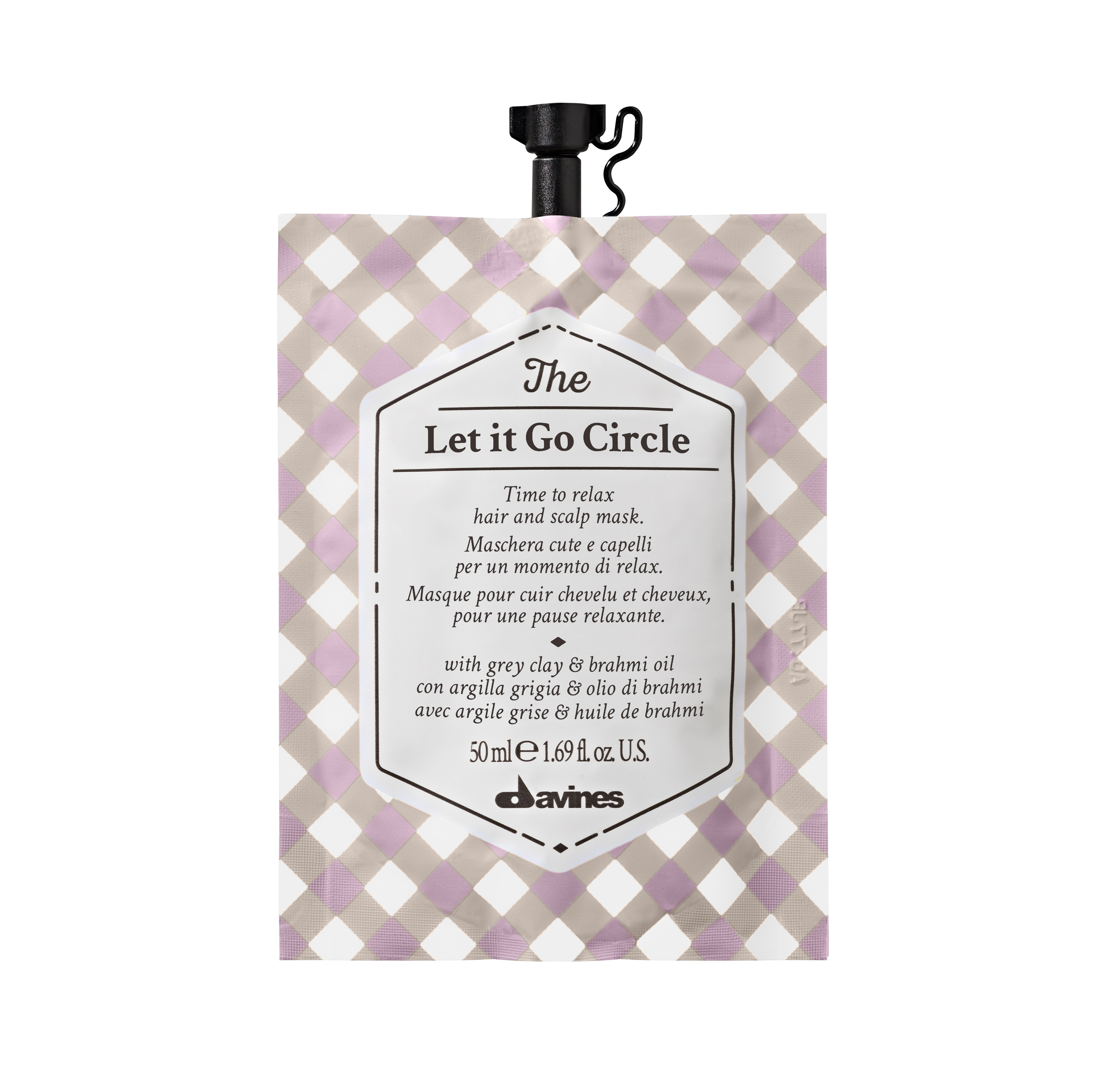 DAVINES МАСКА-РЕЛАКС ДЛЯ ВОЛОС И КОЖИ ГОЛОВЫ 50 МЛ TCC TO LET IT GO CIRCLE