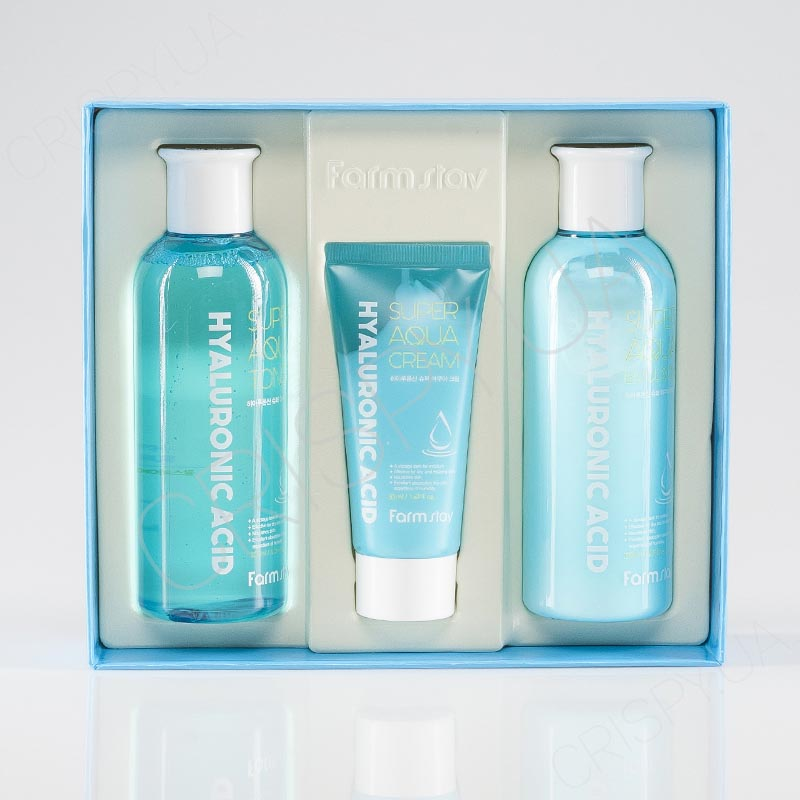 Набор Hyaluronic acid super aqua (Farm Stay)