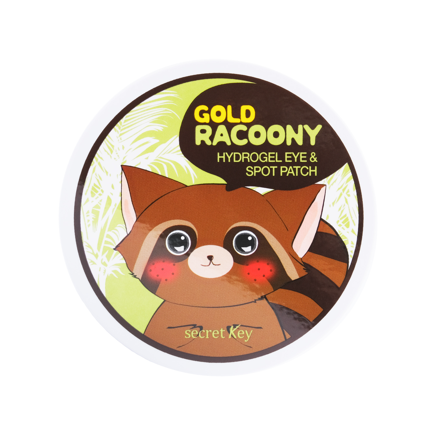 Гидрогелевые патчи Gold Racoony (Secret key)