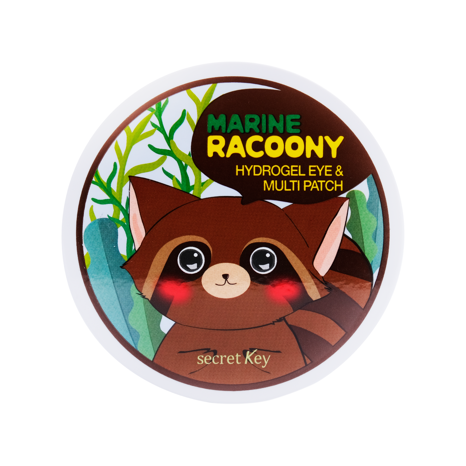 Гидрогелевые патчи Marine Racoony (Secret key)