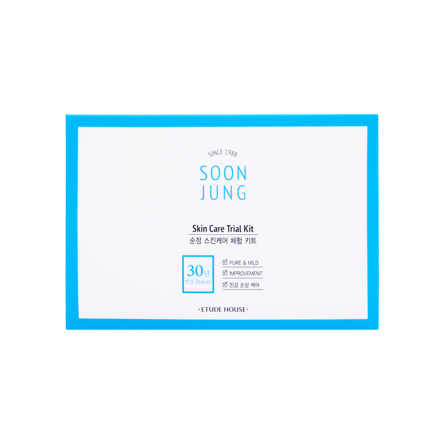Набор Soon Jung Skin Care Trial Kit 4в1 миниатюра (Etude House)