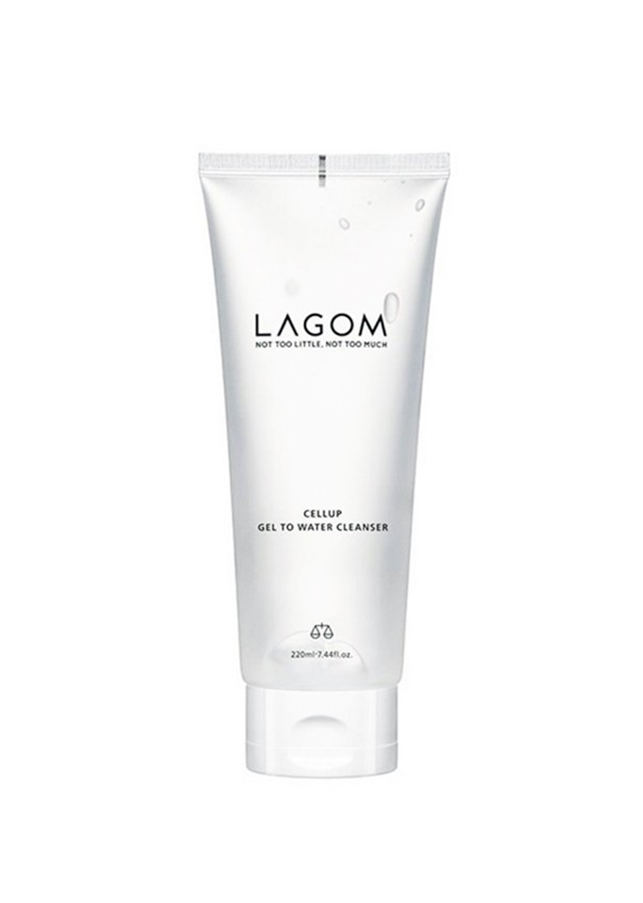 Пенка для умывания cellup gel to water cleanser lagom