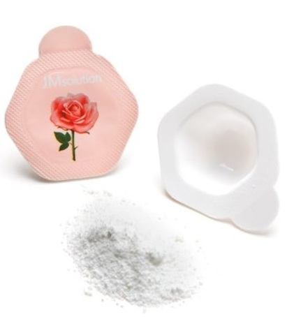 Энзимная пудра glow luminous flawer firming Rose розовая маленька(JMsolution)