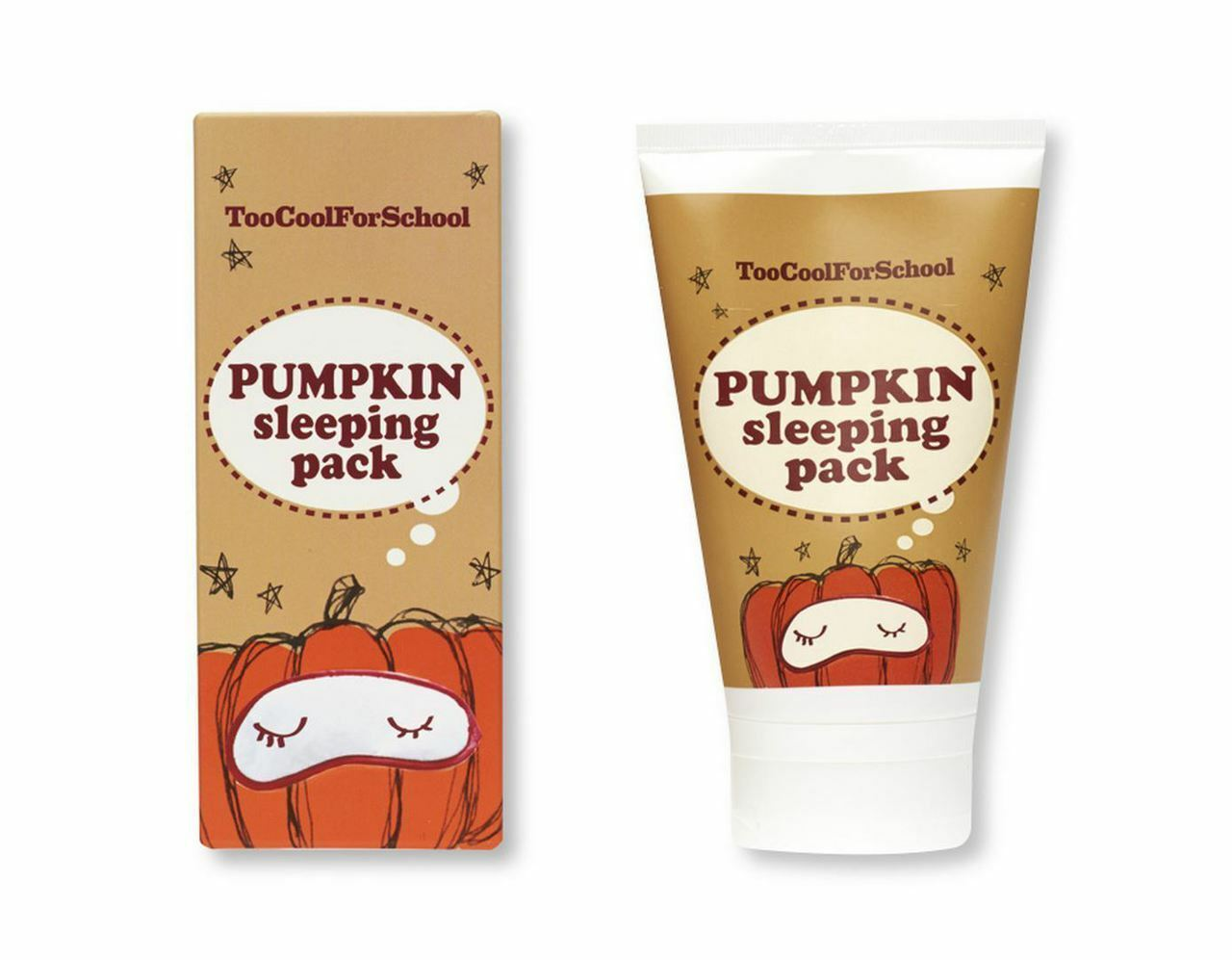 Ночная маска для лица Pumpkin sleeping pack(TOOCOOLFORSCHOOL) — купить ...