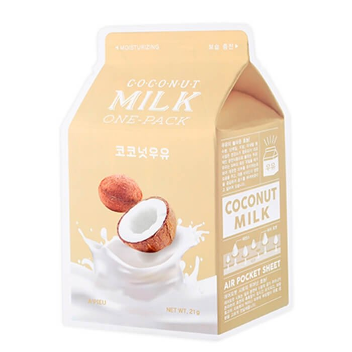 Маска для лица Coconut Milk One Pack  (APIEU)