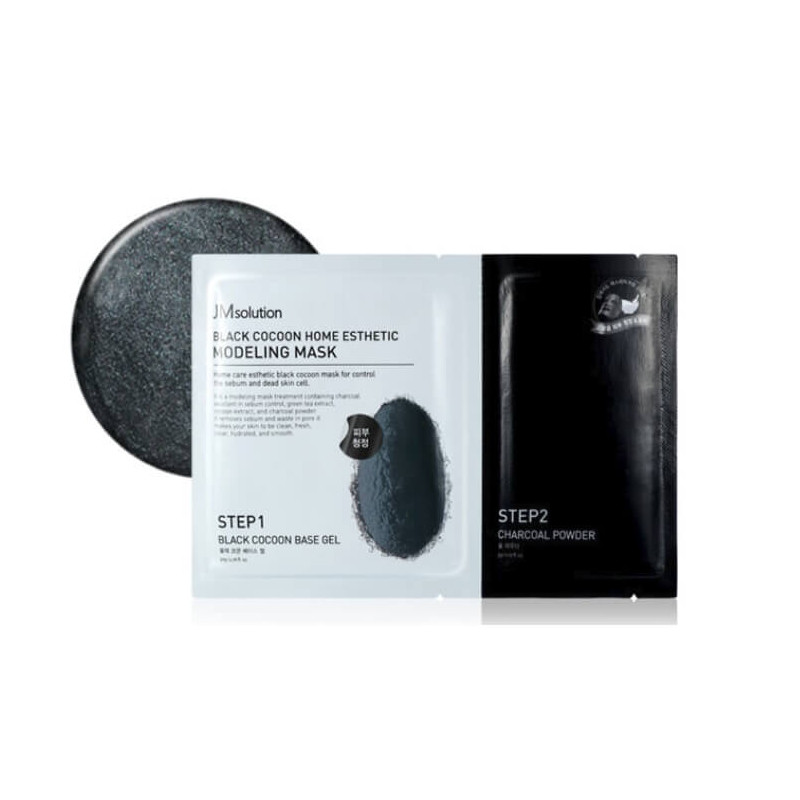 Альгинатная маска Black cocoon home modeling mask(JMsolution)