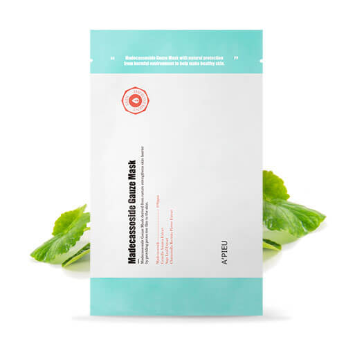 Маска для лица Madecassoside gauze mask  (APIEU)