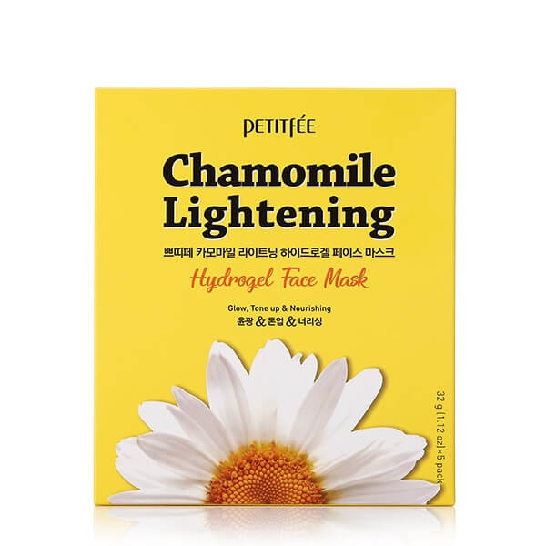 Гидрогелевая маска Chamomile Lightening (Petitfee)