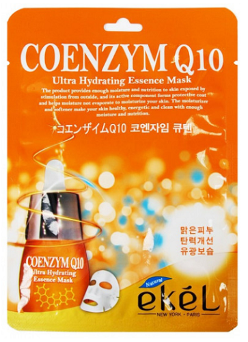Тканевая маска Coenzym Q10 (Ekel)