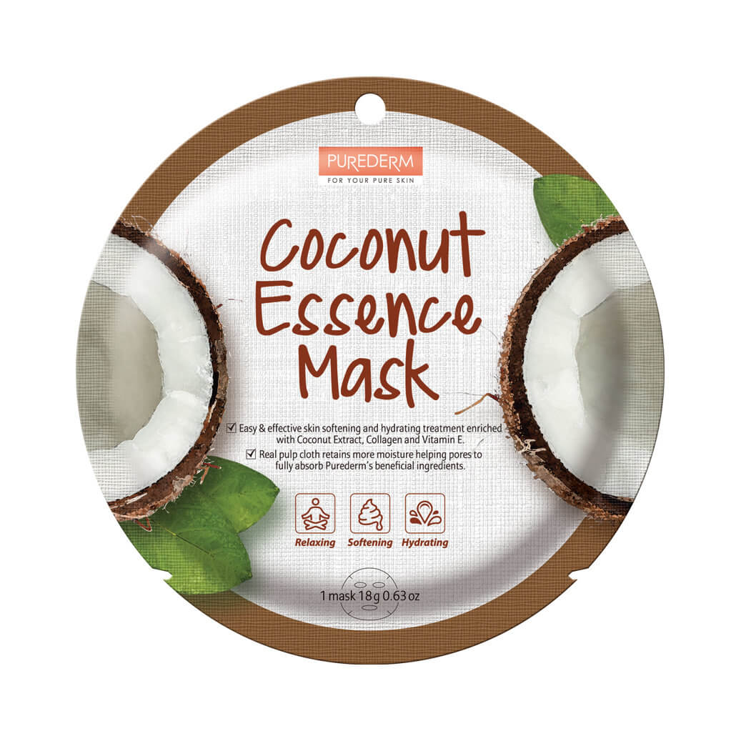 Тканевая маска Coconut collagen(Purederm)