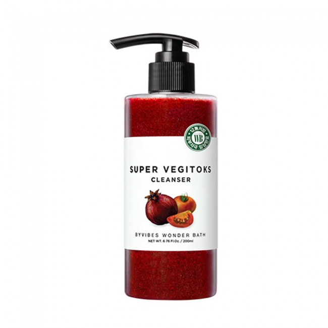 Осветляющее детокс очищение для лица chosungah by vibes wonder bath super vegitoks cleanser red