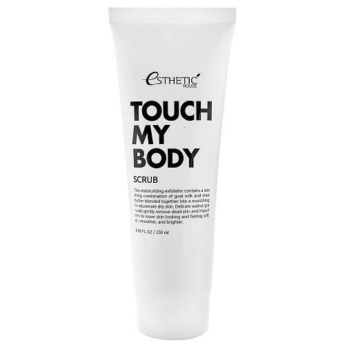 Скраб для тела с козьим молоком Touch my body scrub 250 ml (Esthetic House )