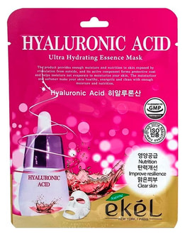 Тканевая маска Hyaluronic Acid(Ekel)