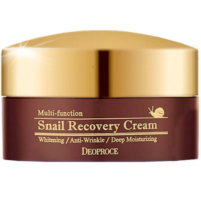 Крем для лица (улитка) Snail Recovery Cream 100g. (Deoproce)