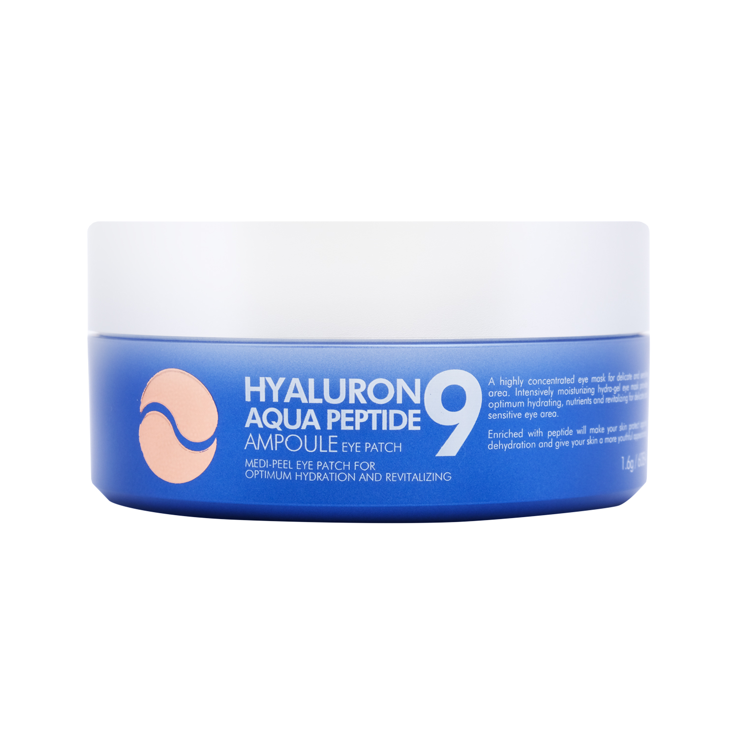 Патчи для кожи вокруг глаз Hyaluron AQUA peptide (MEDI PEEL)