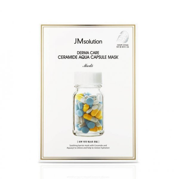 Тканевая маска Derma care ceramide aqua capsule mask(JMsolution)