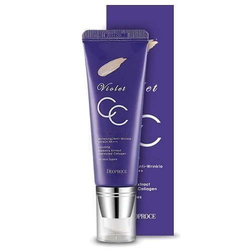 СС крем Violet CC SPF50+/PA+++ (Deoproce) (#13)