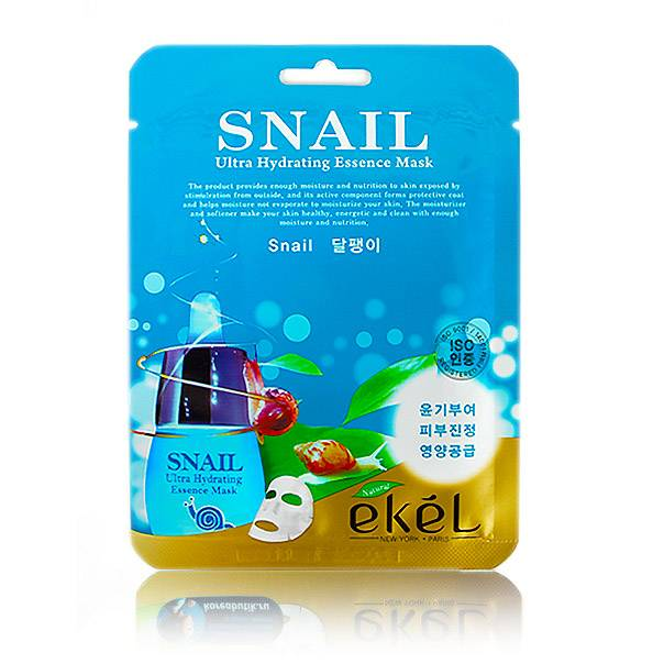 Маска тканевая snail ultra 180ml. (Ekel) (Snail)