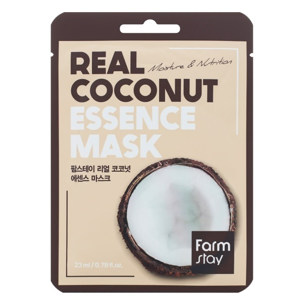 Тканевая маска Real cocunut essence mask ( Farm stay)