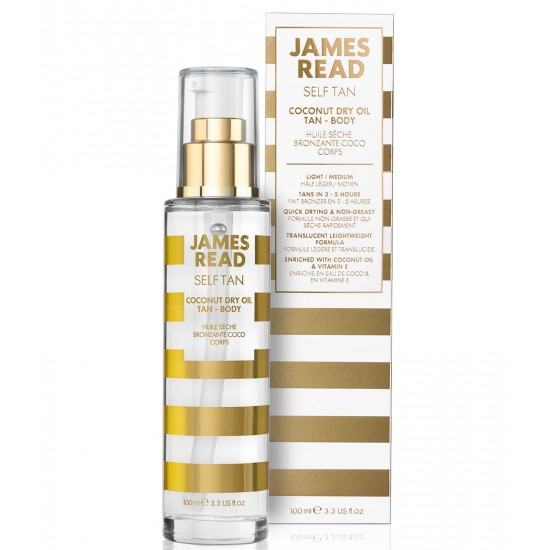 Масло для тела coconut dry oil tan body (Jemes Read)
