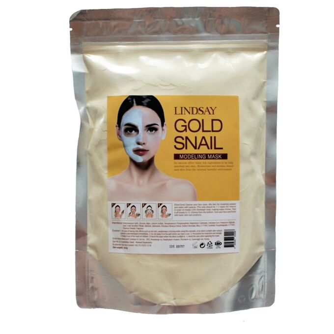 Gold Snail modeling mask 240 g (LINDSAY)
