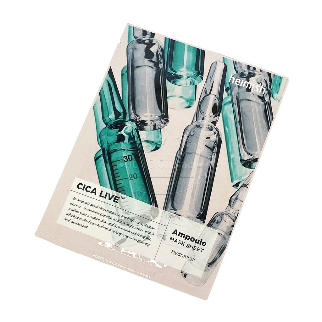 Тканевая маска Cica Live Ampoule Mask Sheet (Heimish)