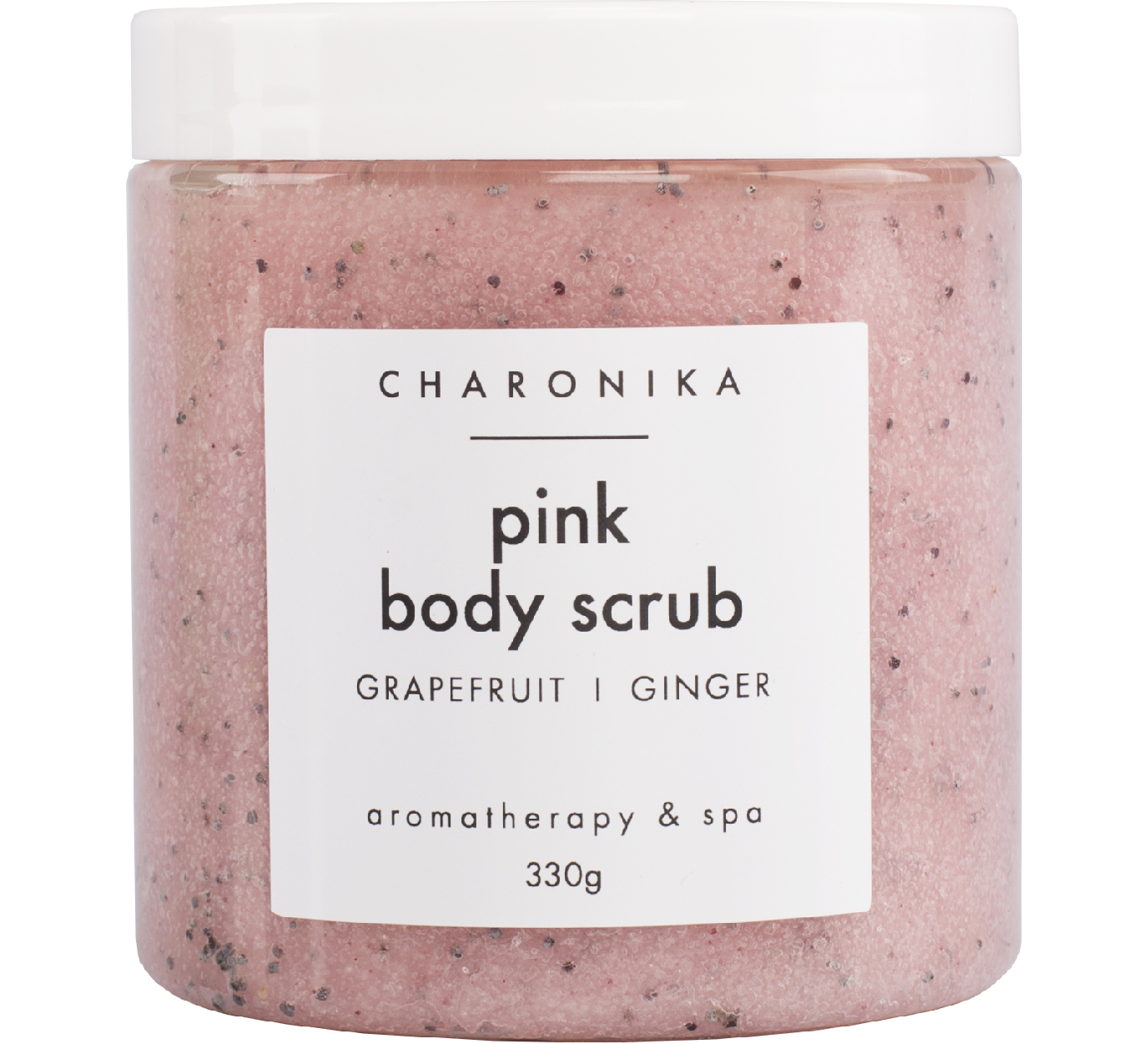 Скраб  PINK body skrub 330 гр (CHARONICA)