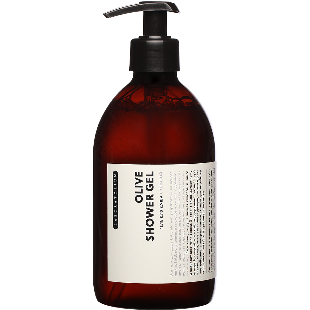 Гель для душа с оливой OLIVE SHOWER  GEL  500 ml (LABARATORIUM)