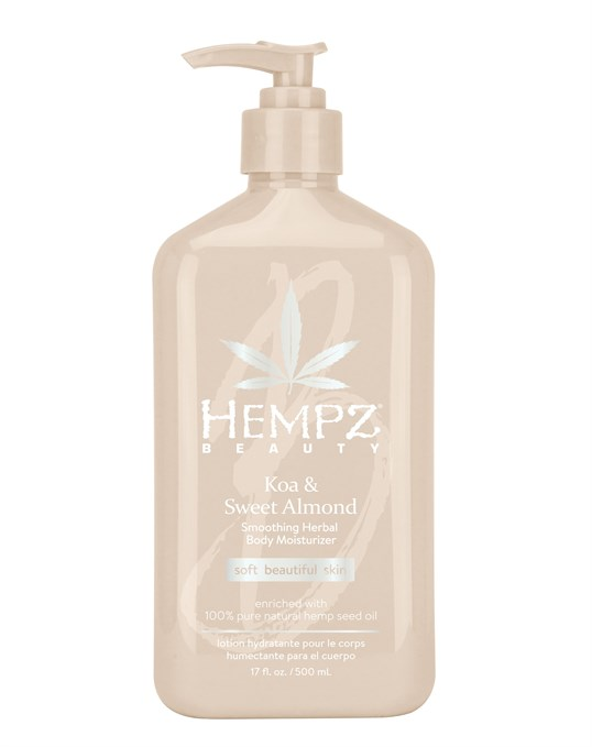 Увлажняющий лосьон для тела, коа и сладкий миндаль HEMPZ