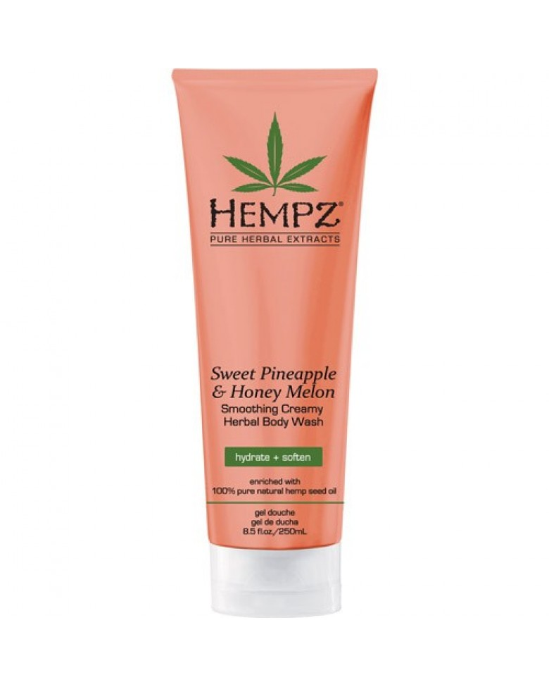 Гель для душа Ананас и Медовая Дыня, HEMPZ 250 мл