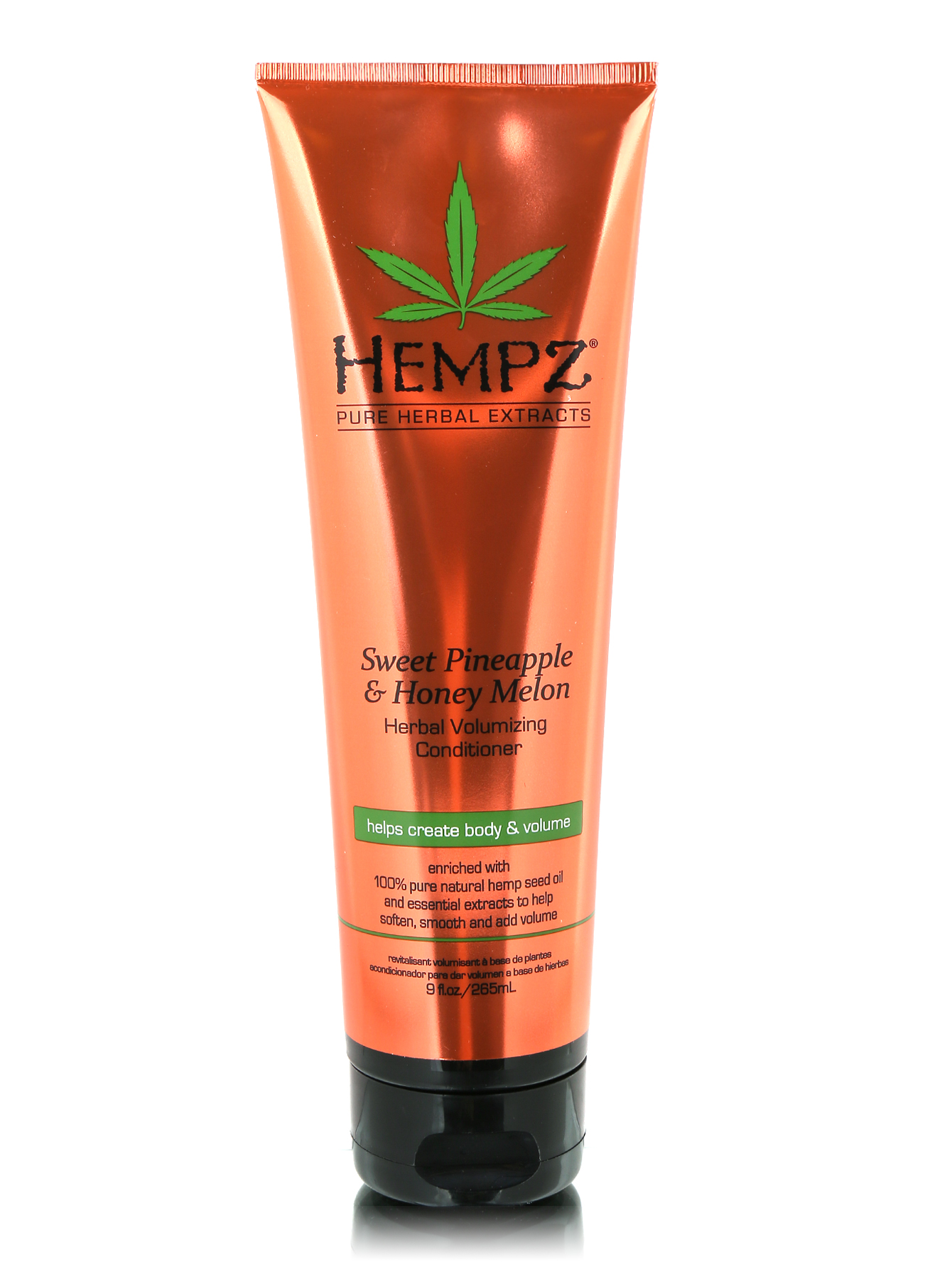 Растительный кондиционер Ананас и Медовая дыня для придания объема HEMPZ