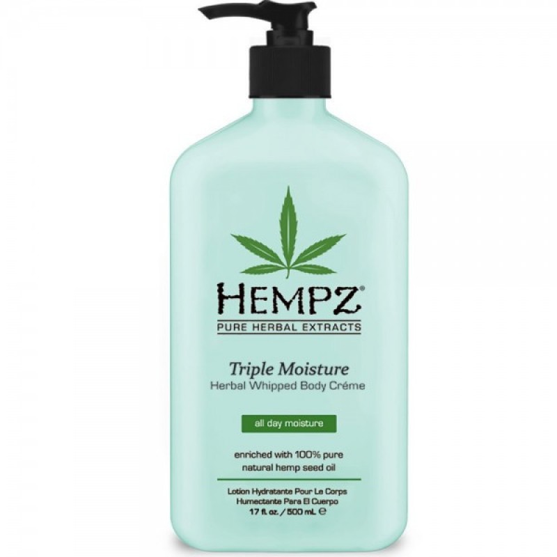 Молочко для тела Тройное увлажнение / Herbal Body Triple Moisture (500ml) HEMPZ