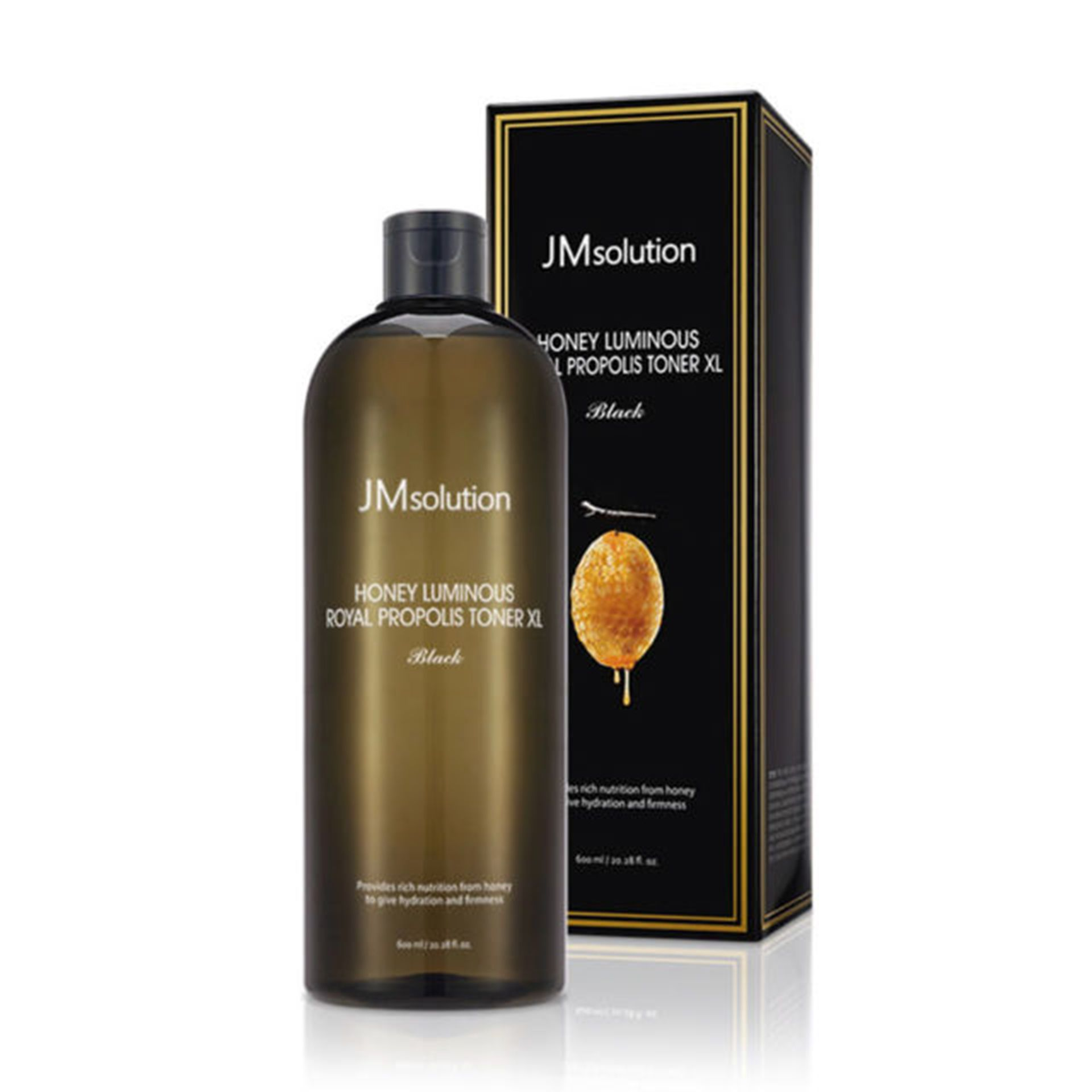 Тонер Honey luminou royal propolis toner Xl 600 ml черный(JMsolution)