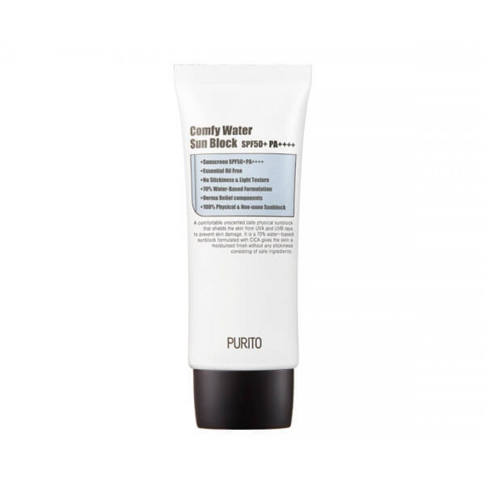 Comfy Water Sun Block spf 50 + 60 ml(Purito)